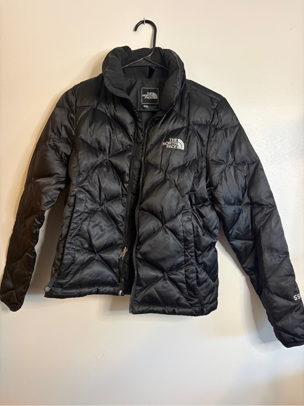The North Face Women's Black Diamond-Quilt Puffer Jacket